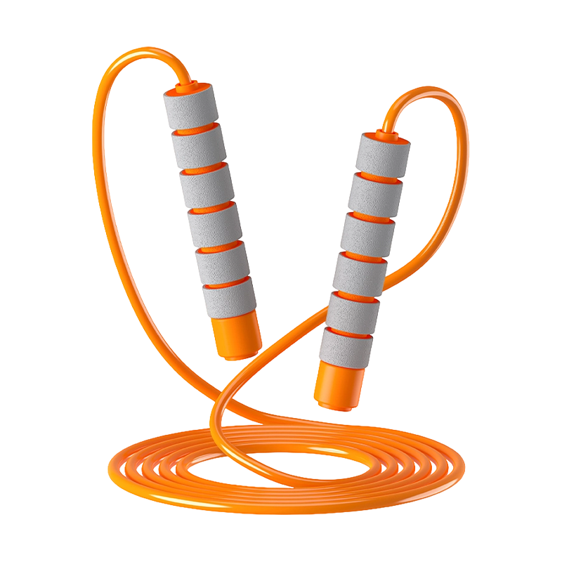 শিশুদের জন্য TS-1 পিভিসি দড়ি স্পঞ্জ হ্যান্ডেল জাম্প দড়ি