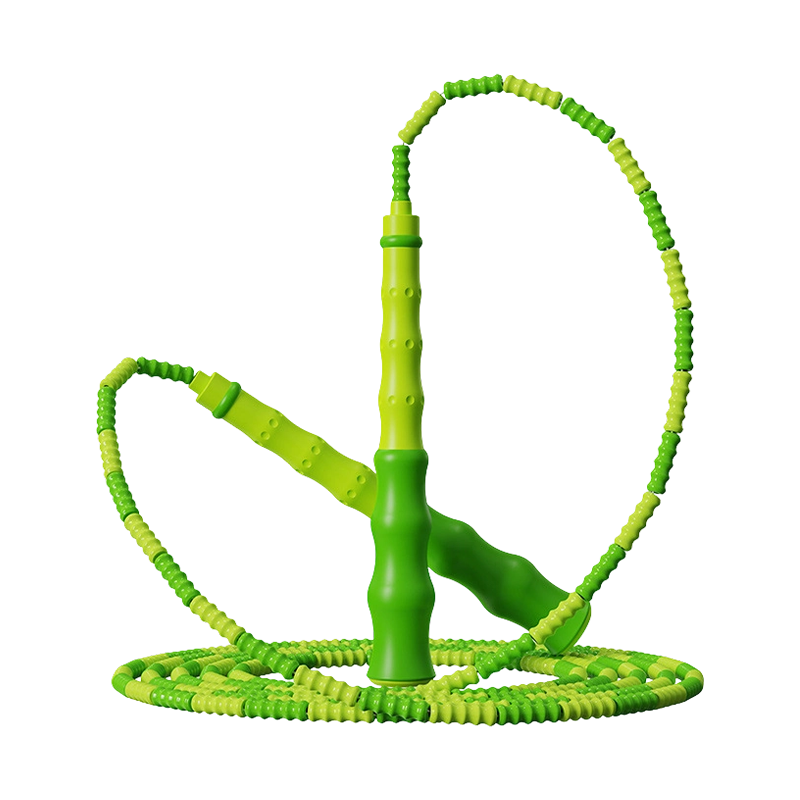 TS-18 প্রাথমিক বিদ্যালয়ের শিক্ষার্থীরা বাঁশের দড়ি স্কিপিং শিখতে শুরু করে